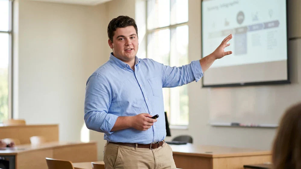 What to Wear for a University Presentation as a Bigger Guy (Full Outfit Guide)
