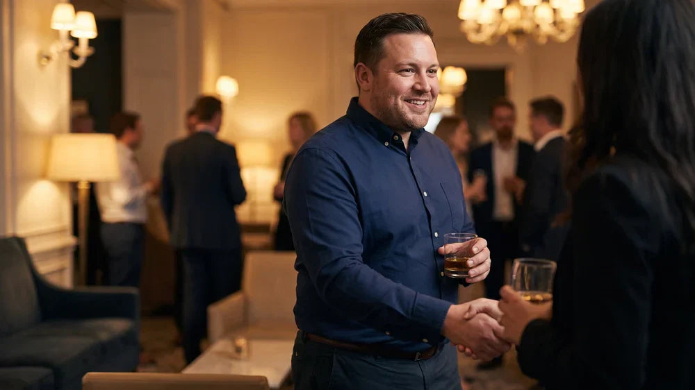 What to Wear to a Networking Event as a Big Guy (Without Overthinking It)