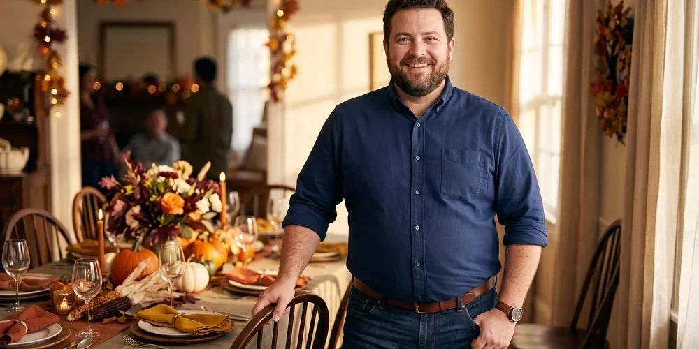 What to Wear to Thanksgiving for Big Guys (No Guessing, Just an Outfit That Works)